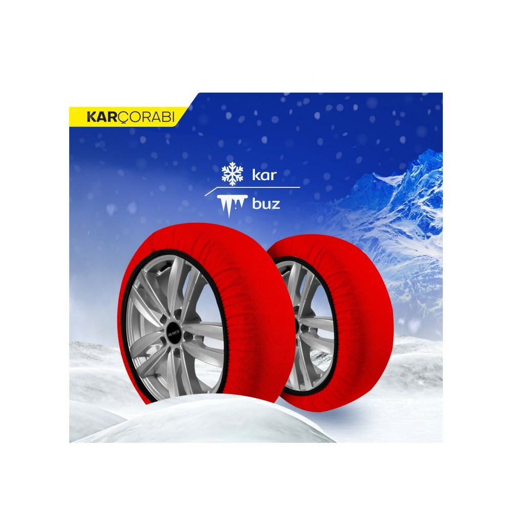 Set 2 huse Roti antiderapante pentru zapada, lanturi roti iarna , lanturi antiderapante [2]
