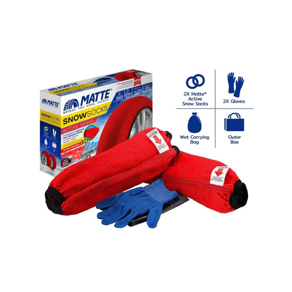 Set 2 huse Roti antiderapante pentru zapada, lanturi roti iarna , lanturi antiderapante [1]