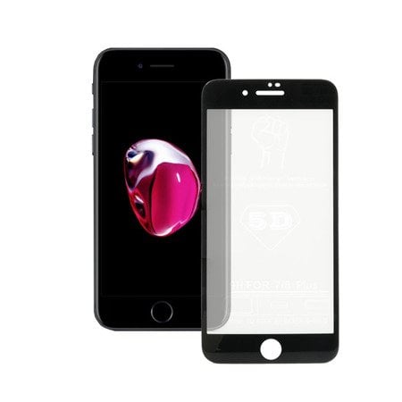 Folie Sticla 5D Full Glue iPhone 7 iPhone 8, SE 2020 Neagra WOZINSKY [1]