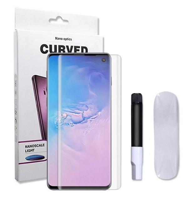 Folie Sticla cu Gel UV Samsung S23,S22 Nano [2]