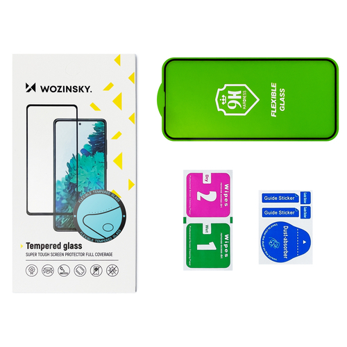 Folie Sticla Samsung A52s 5G / A52 5G / A52 4G black Nano Glass Hybrid [2]