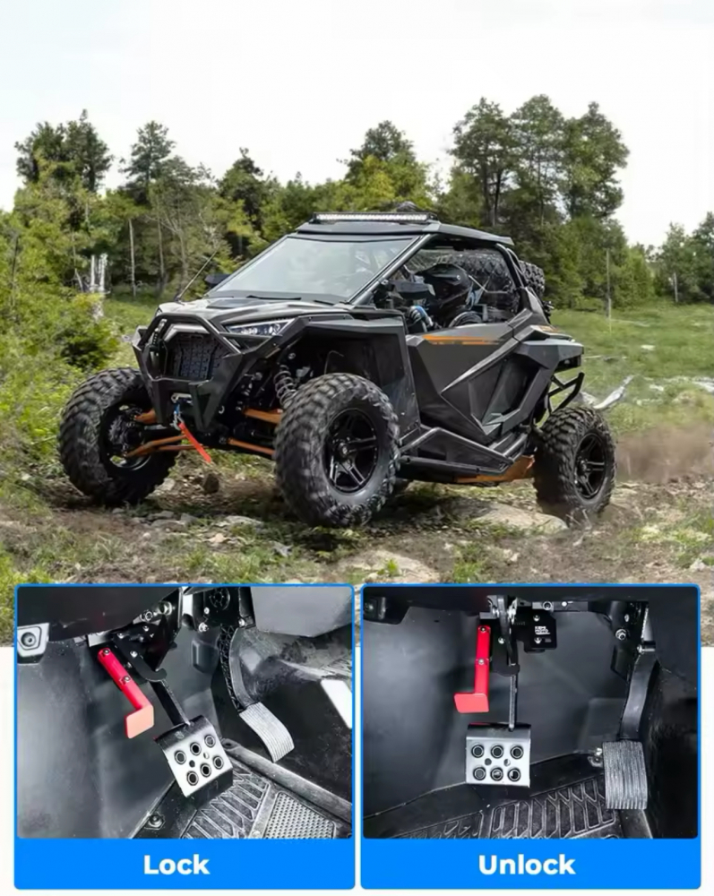 Frana de mana / Frana de parcare Polaris Rzr Pro XP, Blocare roti [2]