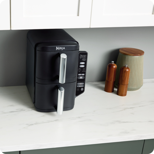 Airfryer Double Stack SL300, 2470W, 7.6L, 6 funcții de gătit, negru Ninja [5]