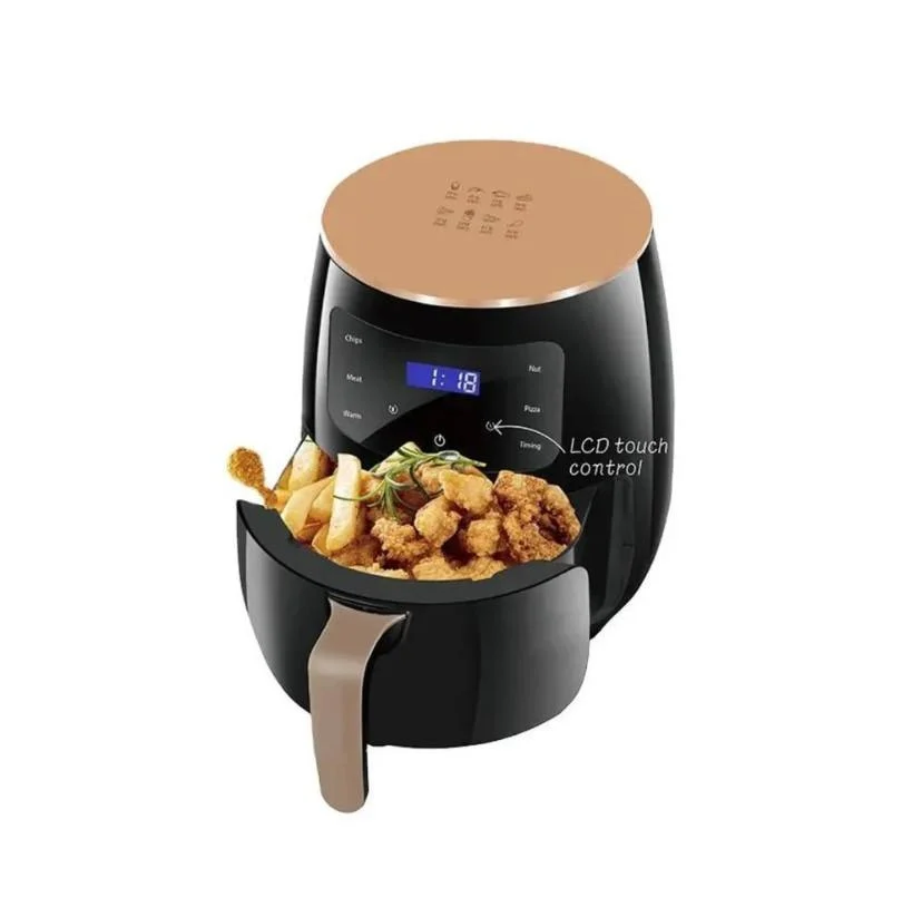 Friteuza cu aer cald fara ulei, Air Fryer 8 functii, Capacitate 6L, digital, 2400W [7]