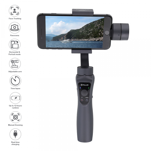 Gimbal Stabilizator 3 Axe pentru camera sau telefoane mobile [2]
