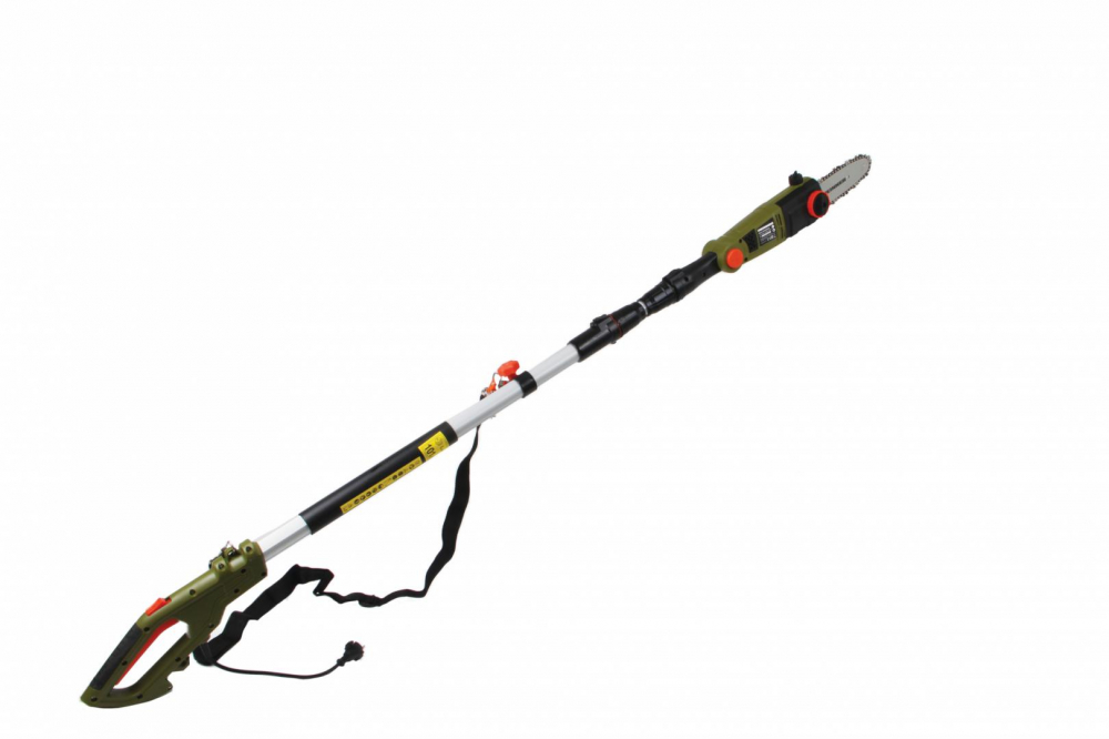 Unealta electrica multifunctionala 2 in 1 pentru gradina Heinner VMT001,drujba/motofierastrau 750 W,trimmer gard viu 550 W,maner telescopic 128 - 197 cm [3]