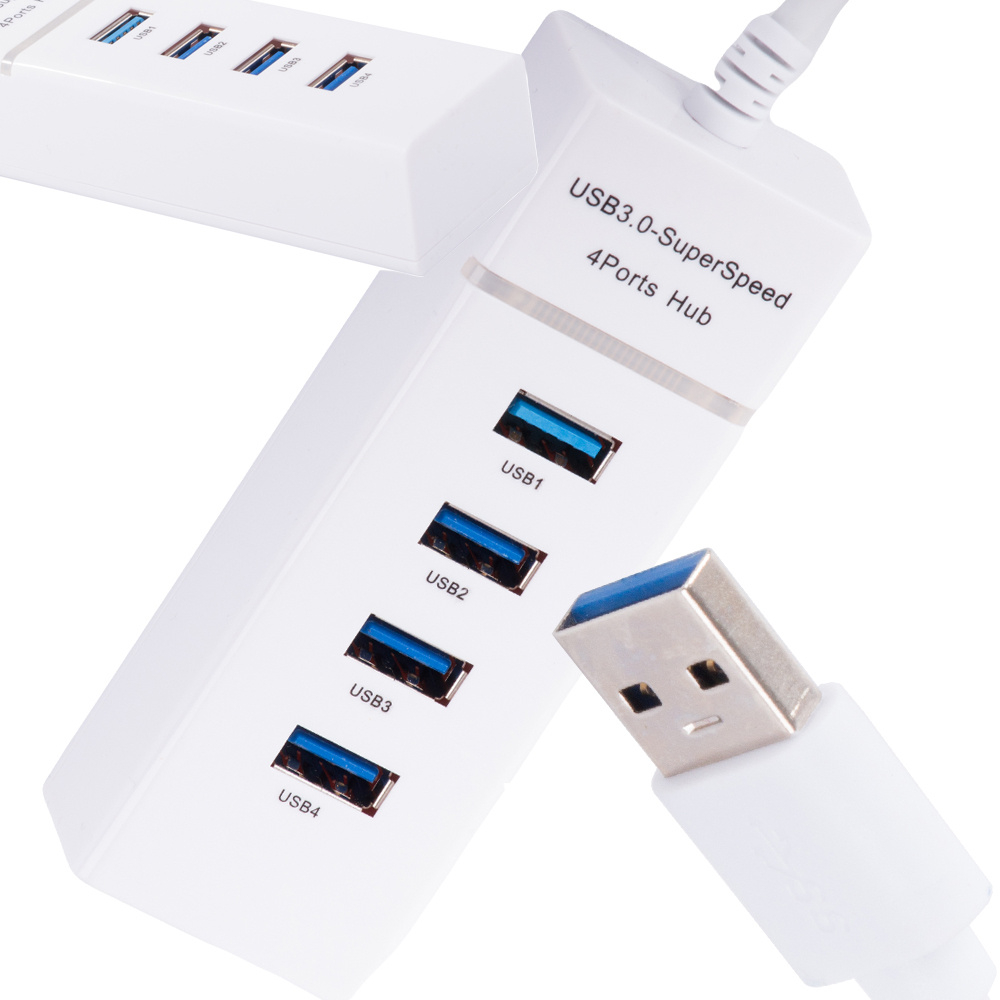 Hub USB 3.0 splitter porturi Adaptor adaptor splitter cu 4 porturi [1]