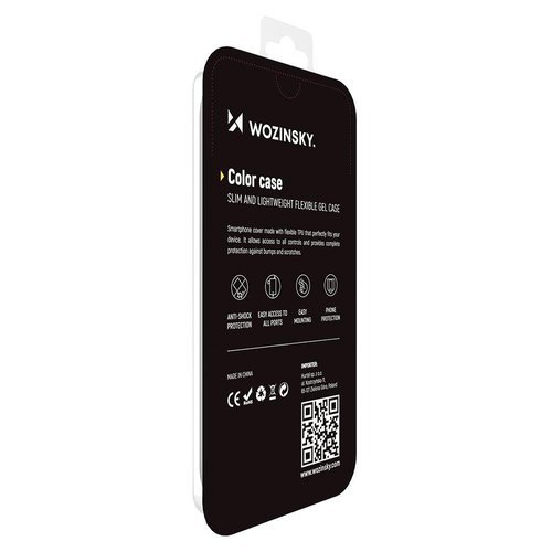 Husa iPhone 12 Pro silicone flexible durable case White, Wozinsky [3]
