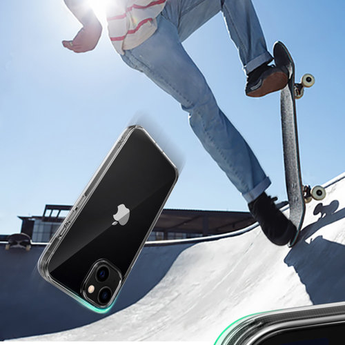 Husa iPhone 13 PRO MAX Fusion Case hard case with TPU frame Black [5]