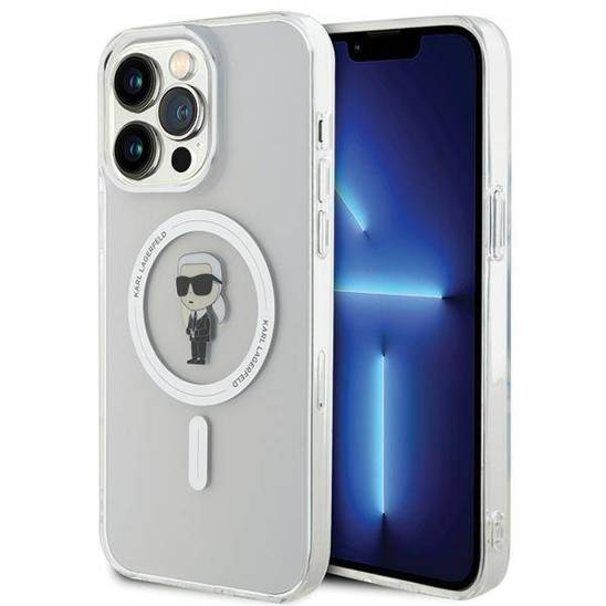 Husa iPhone 15 Pro Max Karl Lagerfeld IML Ikonik MagSafe [2]
