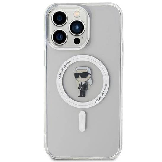 Husa iPhone 15 Pro Max Karl Lagerfeld IML Ikonik MagSafe [6]