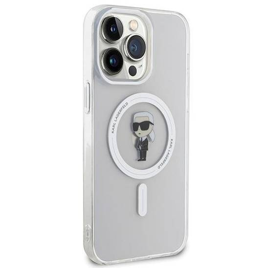 Husa iPhone 15 Pro Max Karl Lagerfeld IML Ikonik MagSafe [5]