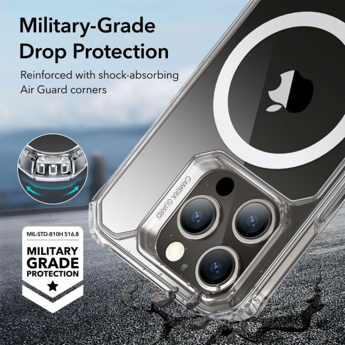 Husa iPhone 15 Pro Max ESR AIR ARMOR HALOLOCK MAGSAFE [4]