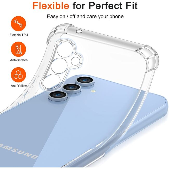 Husa pentru Samsung Galaxy A54 transparenta, Antishock, a54 5g [2]