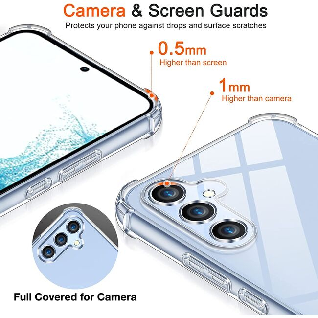 Husa pentru Samsung Galaxy A54 transparenta, Antishock, a54 5g [4]