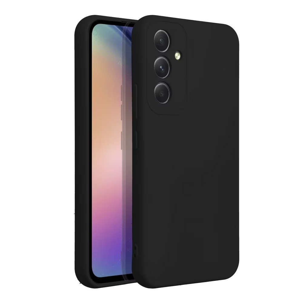Husa pentru Samsung Galaxy S24 S921, Solid Silicon Case Black [1]