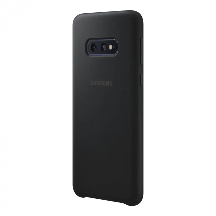 Husa spate Silicone Cover Flexible Gel pentru Samsung Galaxy S10e, neagra [4]