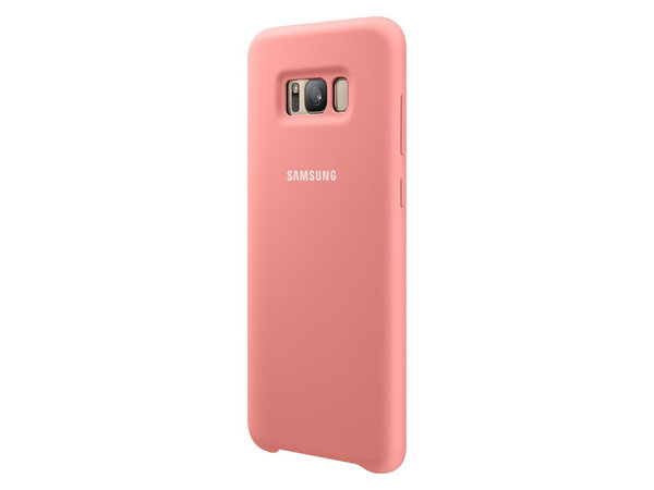 Husa Silicon Cover Pink pentru Samsung S8 Plus G955f, Originala [3]