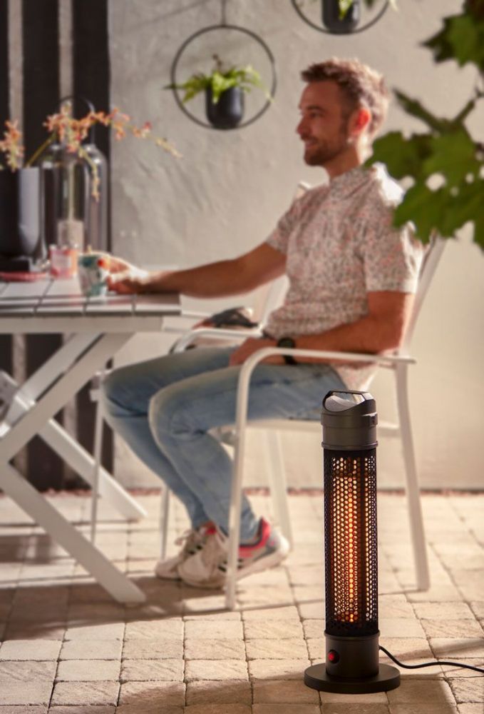 Incalzitor  Incalzitor cu infrarosu 1000W, IP44, lampa fibra carbon cu halogen / Incalzitor terasa , calorifer [2]