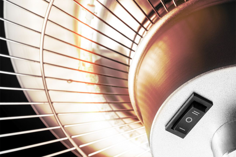 Incalzitor terasa portabil cu picior 1000w/2000W, aluminiu, IP34,inaltime 2.1m, cu intrerupator, fara telecomanda, lampa cu halogen [4]