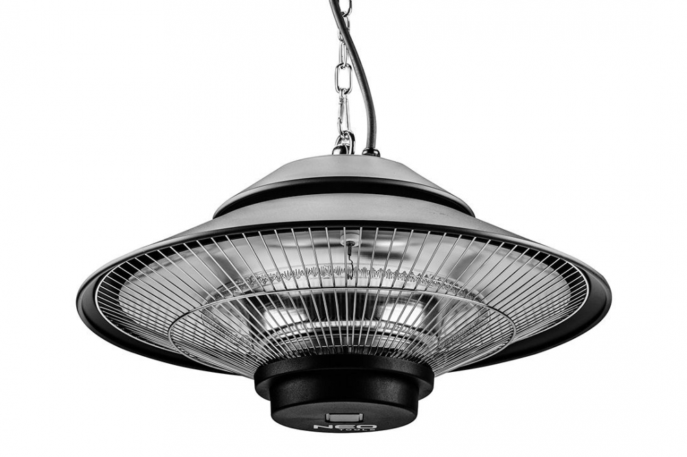 Incalzitor cu montare pe tavan 1500W, cu telecomanda, IP44, lampa cu halogen / Incalzitor terasa  Horeca [4]