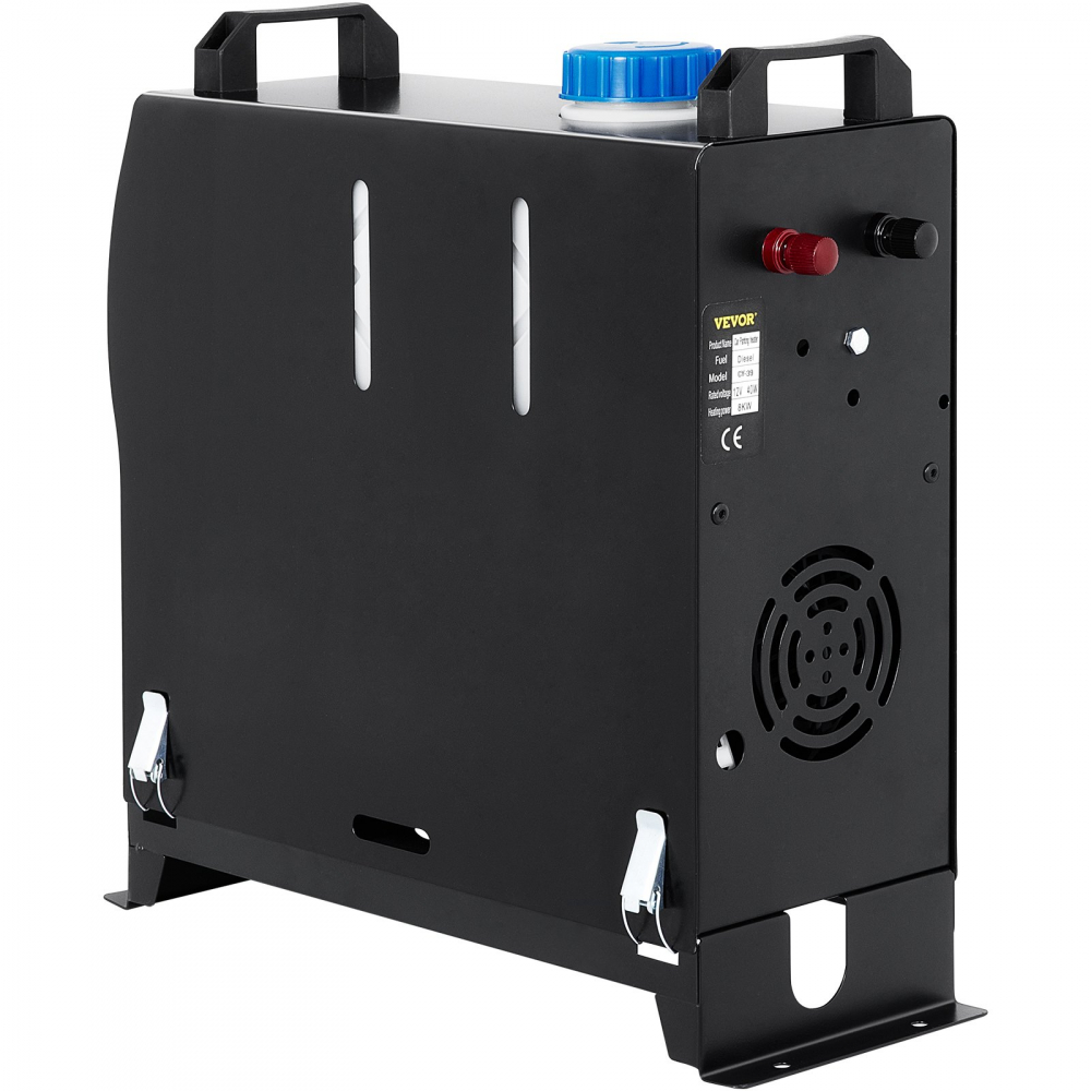 Incalzitor stationar, sirocou 12V, Incalzitor aer pe motorina, 8KW,cu Telecomanda, Negru [5]