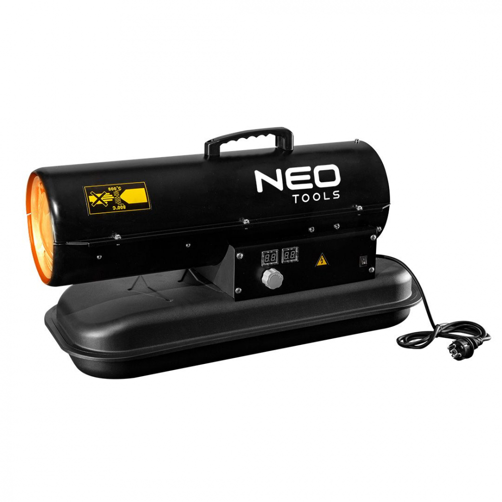 Incalzitor industrial cu motorina 20kW, rezervor 19L, consum 1.9L/h, fara roti, flux aer 550m3/h [7]