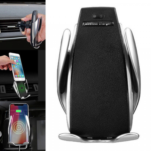 Suport auto cu incarcare wireless 10w, cu senzor ir [2]