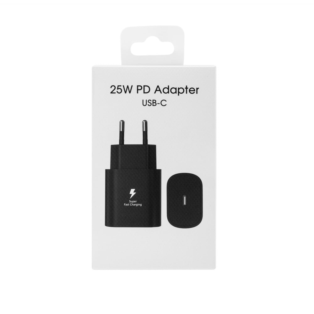Incarcator cu cablu Type C, 25W 1m 3.6a, Black TA800 [2]