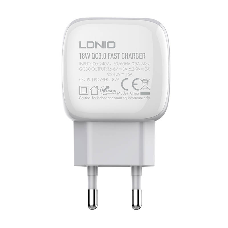 Incarcator iPhone cu Cablu Lighting LDNIO A1307Q 18W [3]