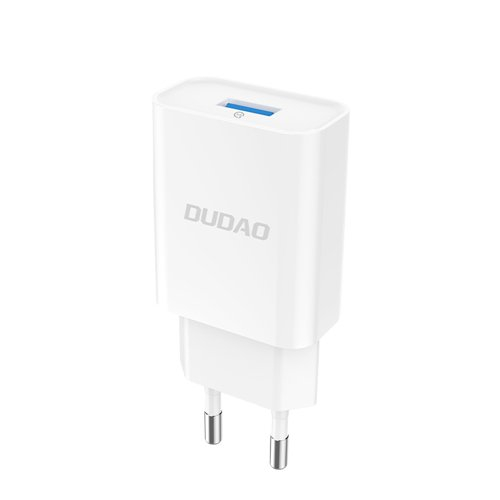 Incarcator Dudao charger EU USB 5V / 2.4A QC3.0 Quick Charge 3.0 white (A3EU white) [3]