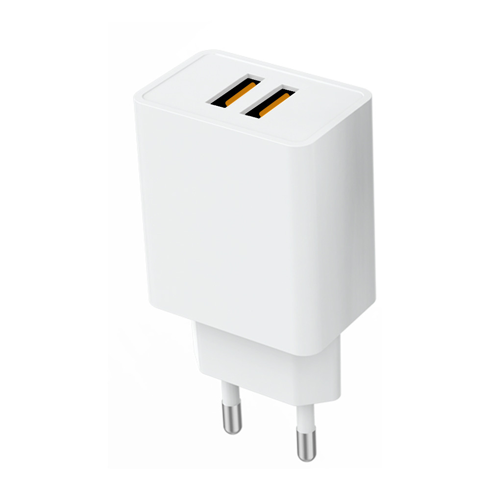 Încărcător Denmen 10W 2.1A cu cablu USB Lightning 1m alb pentru iPhone iPad AirPods [3]