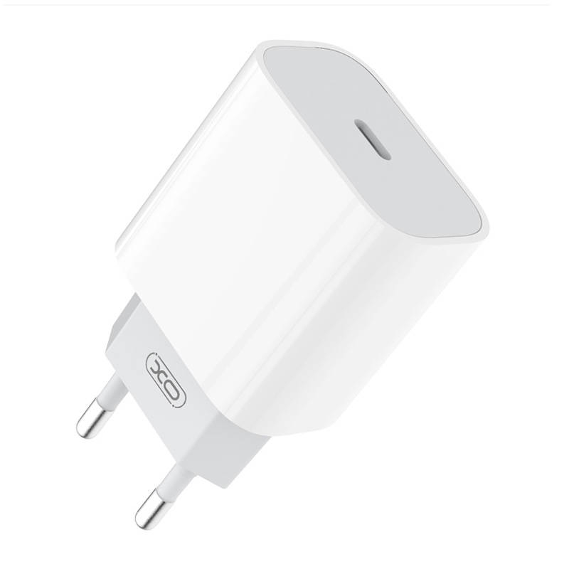 Incarcator usb type c 20W alb, Fara cablu/ adaptor usb c, Compatibil iPhone 15 / 16 / Samsung [1]