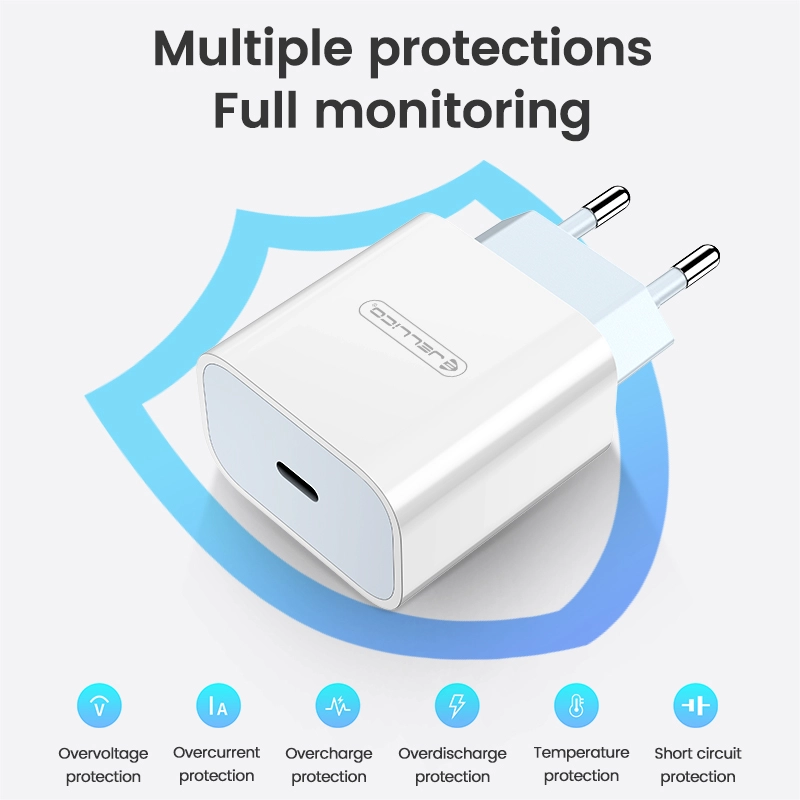 Incarcator cu cablu Type C PD 20W,  White [3]