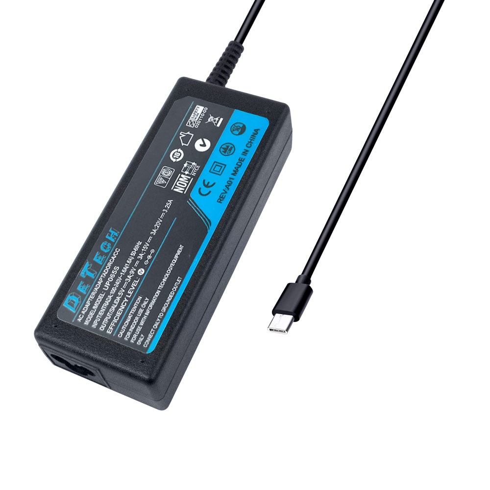 Încărcător Laptop USB-C 65W Power Delivery Type-C Universal Negru [1]