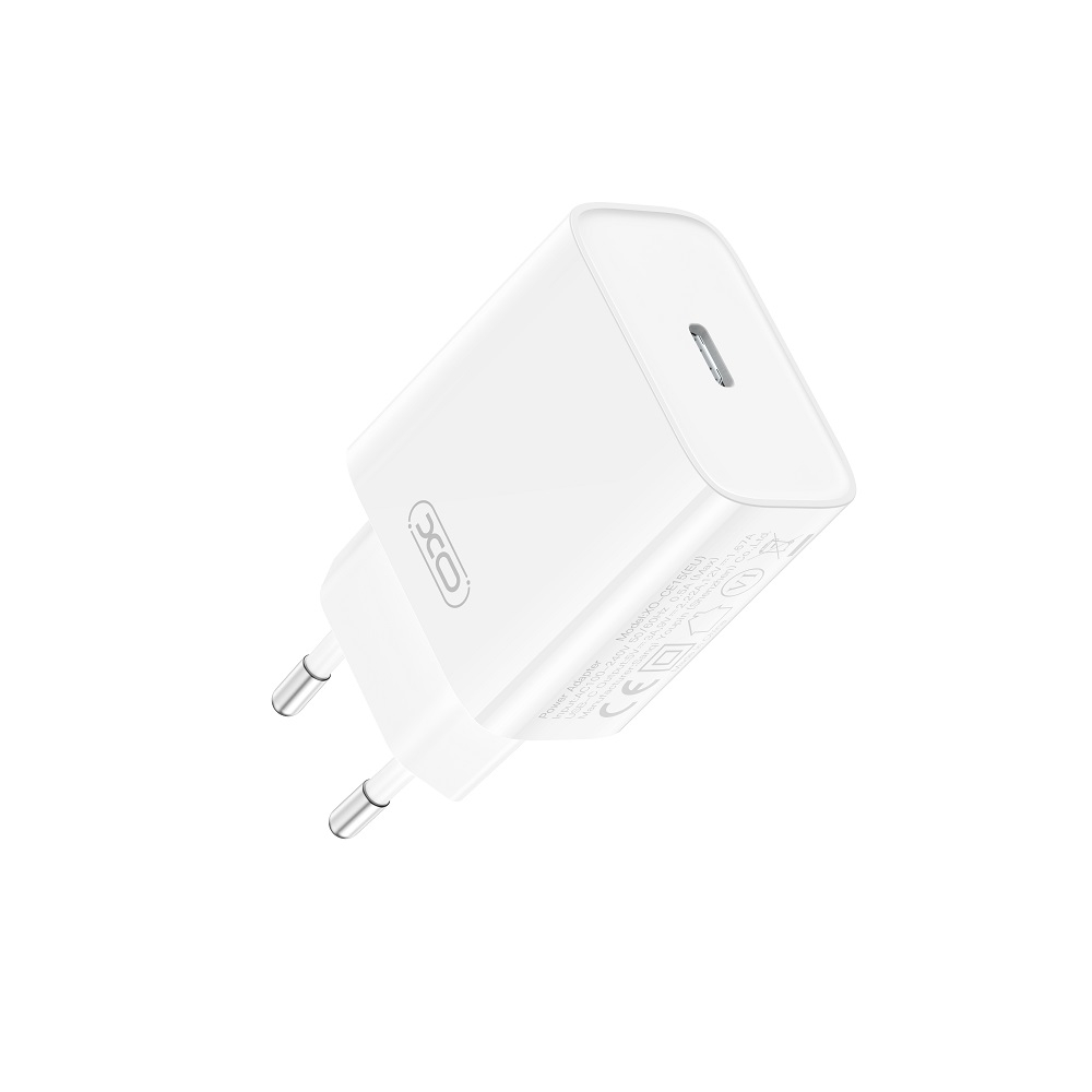 Incarcator retea iPhone 20w ,CE15 PD 20W 1x USB-C white + USB-C - USB-C cable / incarcator samsung [3]