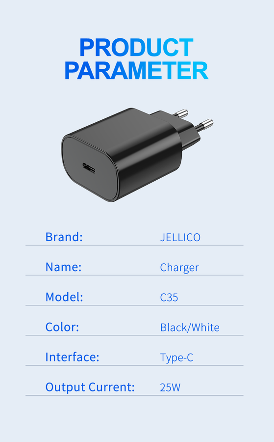 Incarcator Type C C35 PD 25W,  Black [3]