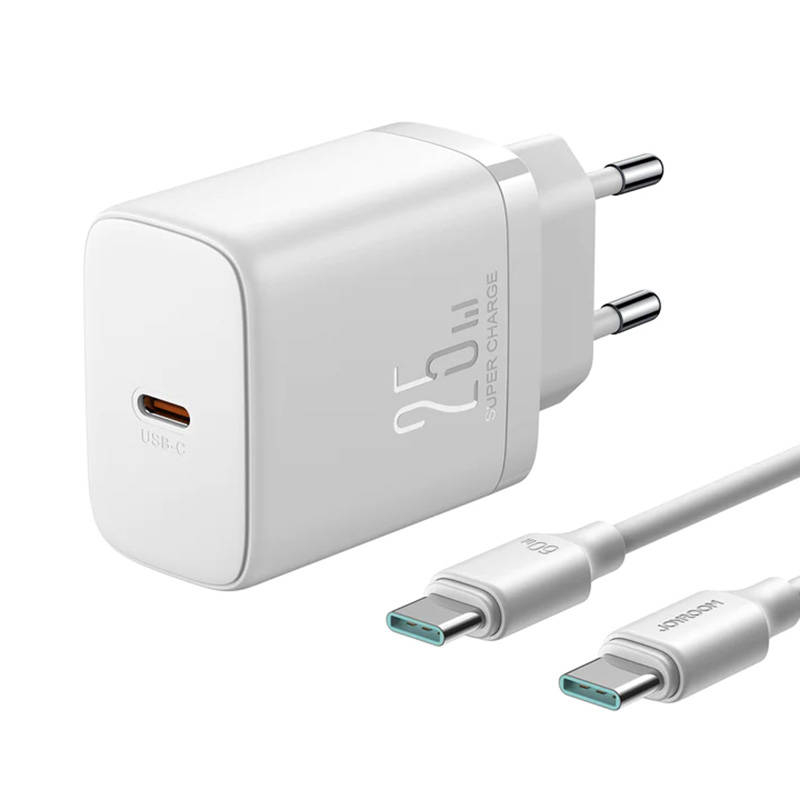 Incarcator usb a cu cablu Type c  25W / adaptor usb c, Compatibil iPhone 15 / 16 / Samsung [1]
