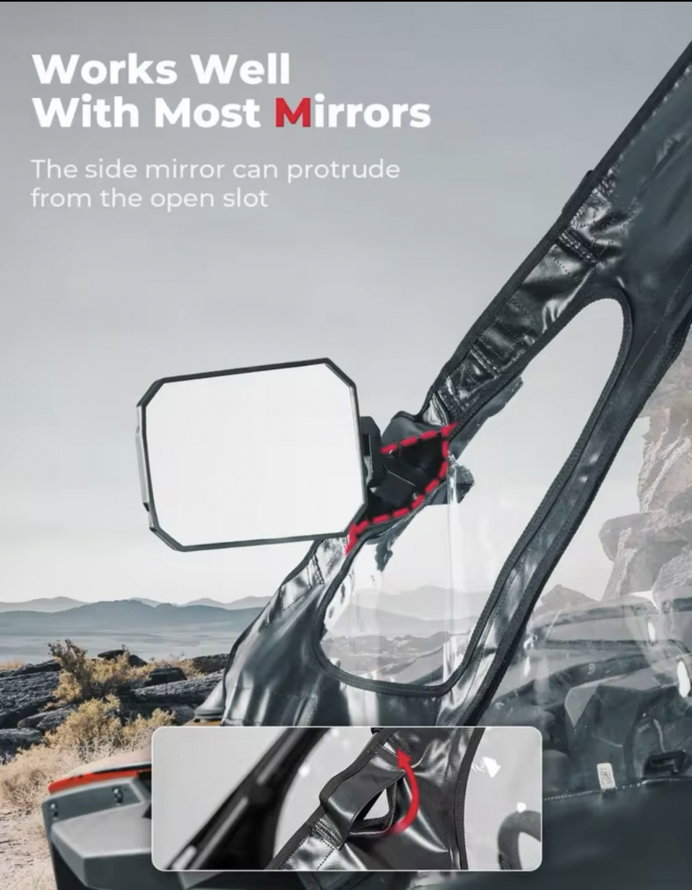 Inchideri laterale Polaris Rzr Pro Xp / RZR Turbo R / Rzr PRo , Geamuri laterale Rzr Pro XP, inchidere cabina Rzr Pro xp [3]