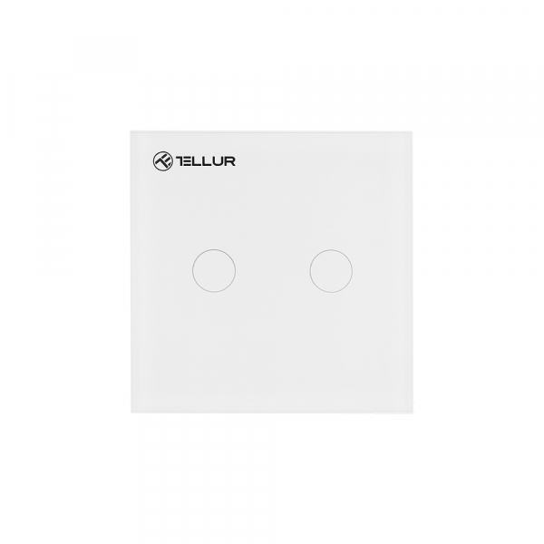 Intrerupator cu touch + Wifi Aplicatie pe telefon, 2 Porturi 1800W 10A [2]