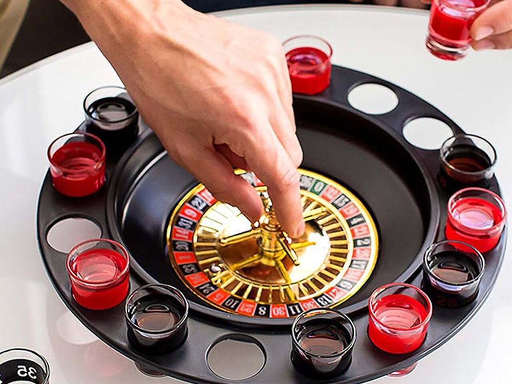 Joc de societate, ruleta + 16 pahare shot shot-uri [3]