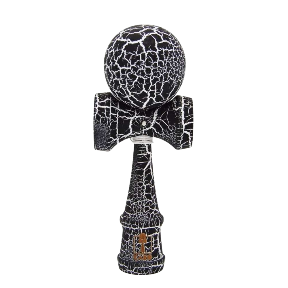 Kendama Full Black din Lemn de Fag Alb – Jucărie Japoneză Premium [3]