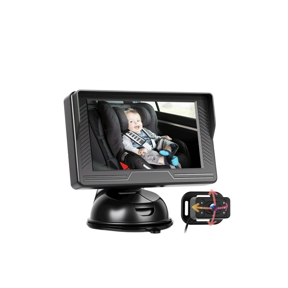 Kit Cameră Auto Bebeluși cu Monitor 4.3 Inch pentru Mașină [8]