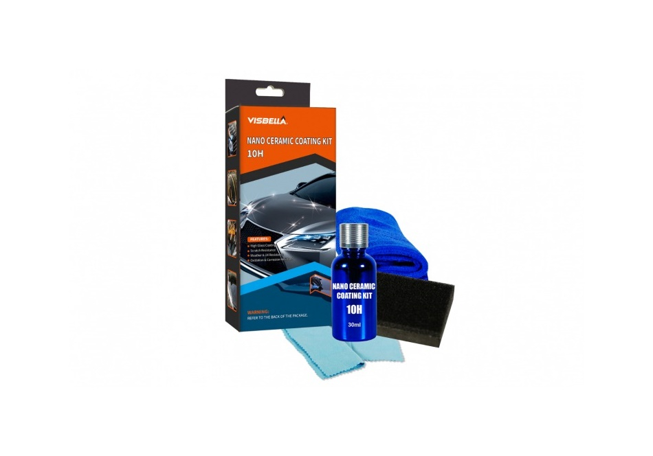 Kit nano protectie ceramica caroserie auto 10H, Visbella [4]