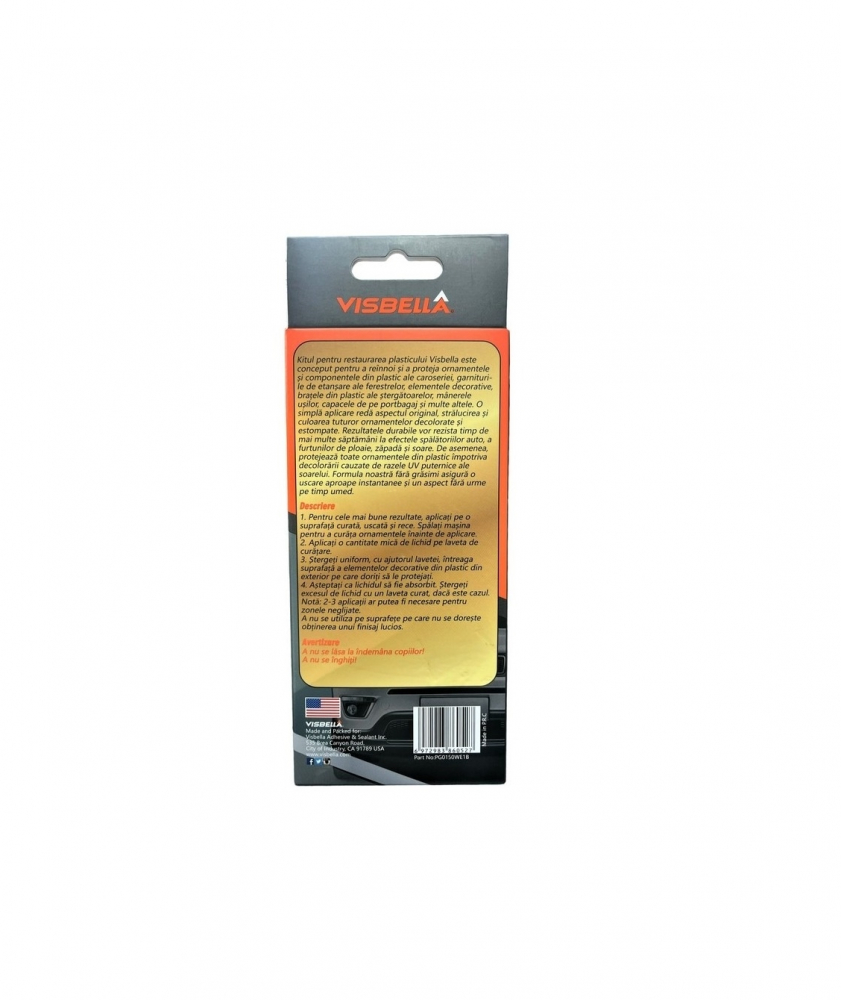 Kit restaurare pentru materiale plastice, Visbella, restaurare plastic auto [2]