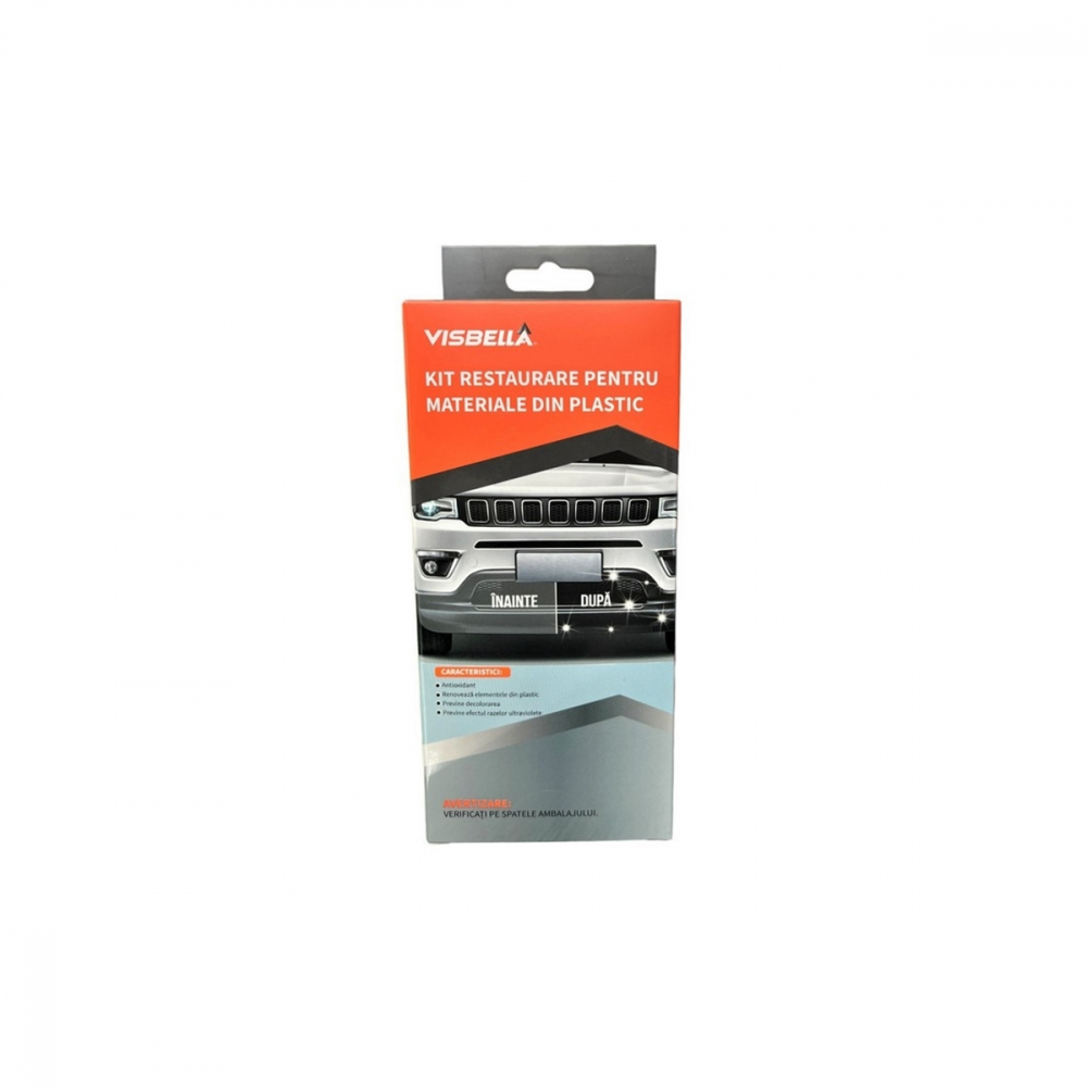 Kit restaurare pentru materiale plastice, Visbella, restaurare plastic auto [4]