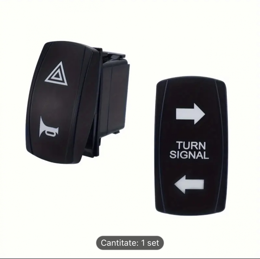 Kit semnalizare , atv , ssv, can am, polaris, segway, cf moto, Sistem semnalizare, buton , maverick, claxon [7]