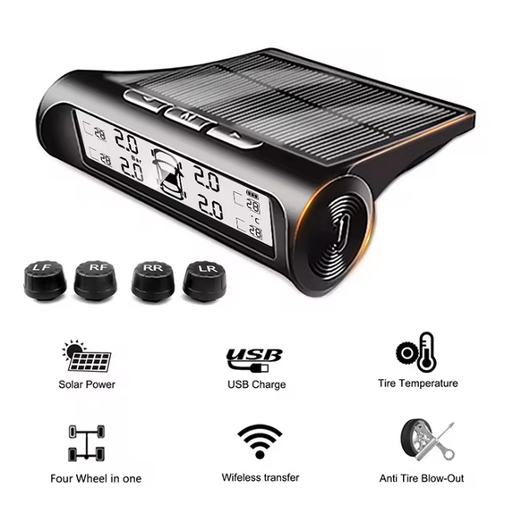 Kit senzori presiune roti, incarcare solara [2]