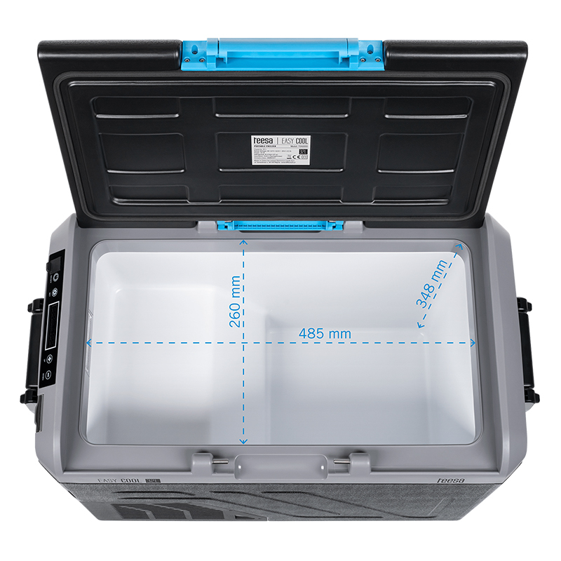 Ladă frigorifică auto cu compresor 32L 12V 24V 230V cu congelare -22°C pentru camping, autorulotă și offroad [7]