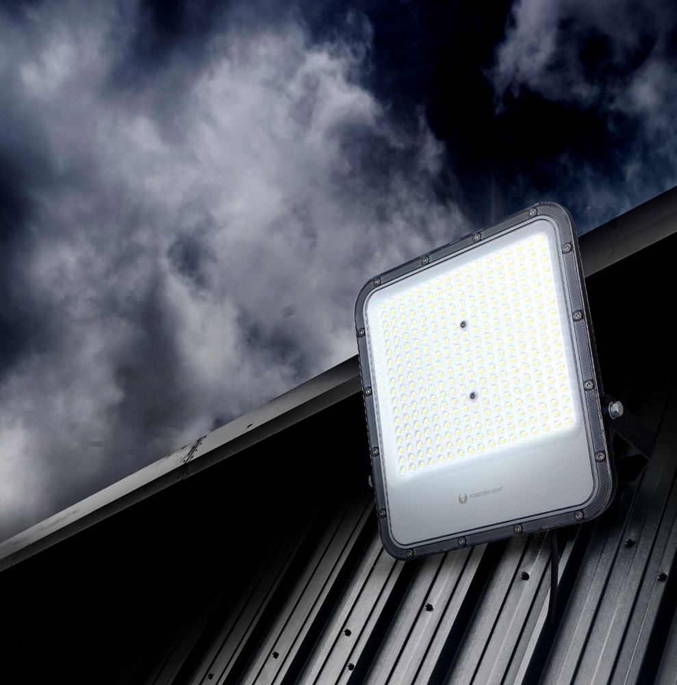 Proiector led casa 220v 100W 4000K 15000lm 230V IP65, iluminare curte, iluminare garaj, [3]